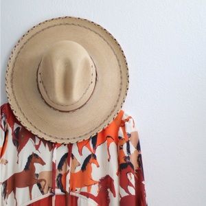 Lovely Beulah Running Horses Dress Sz: S